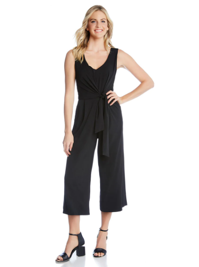 Tie-Front Jumpsuit