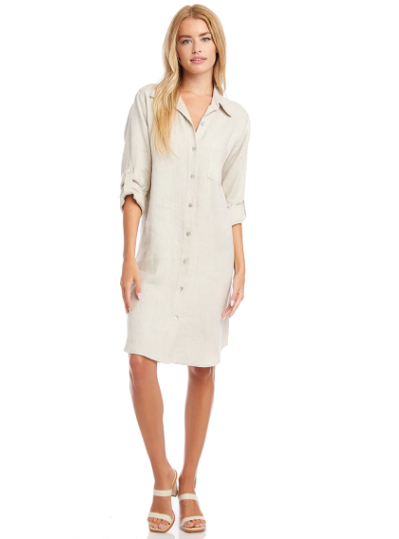 Linen Shirtdress