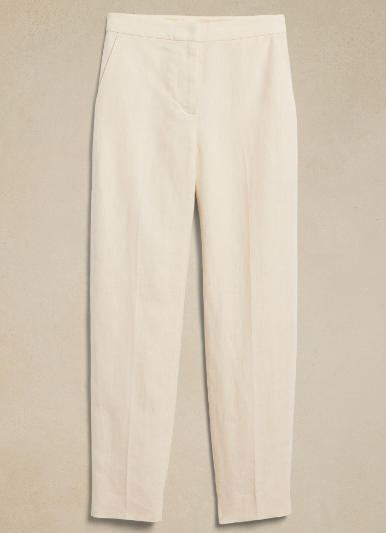 Banana Republic Linen Pant Savannah Breeze