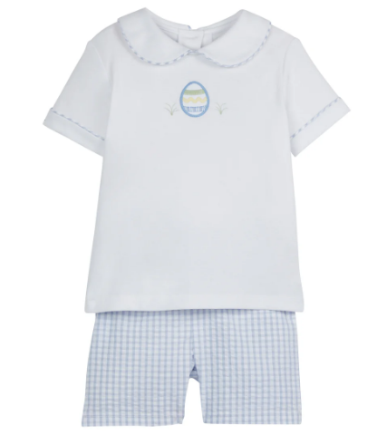 Applique Peter Pan Short Set