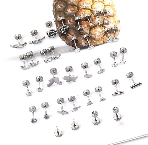 Stainless Steel Studs Set