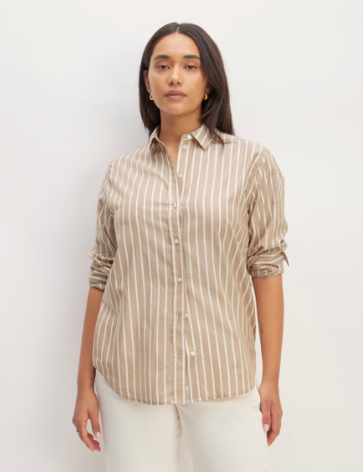The Silky Cotton Relaxed Shirt