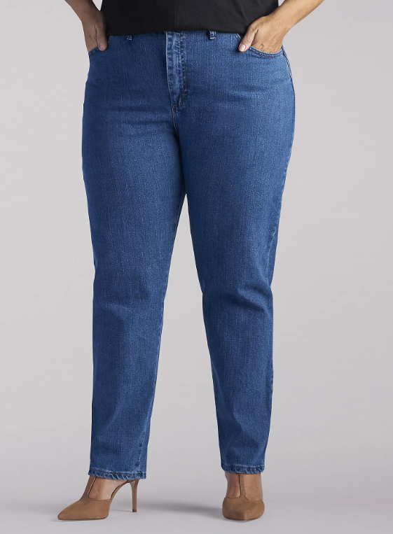 Lee's Side Elastic Plus Size Jeans