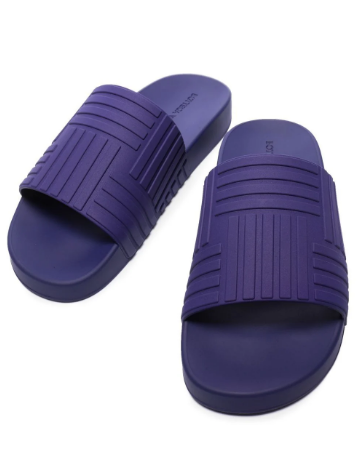 Bottega Veneta Intrecciato Embossed Sliders
